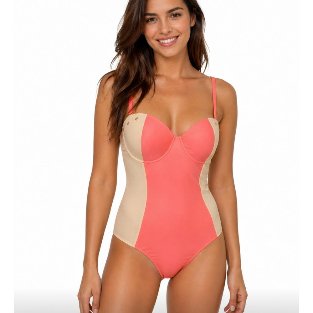 Body Intimates C2K & Co  Size 34C  Made in France Push up Preowed